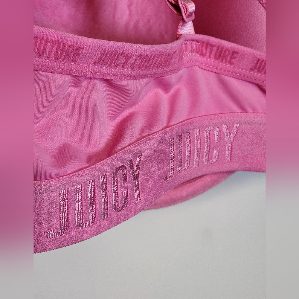 Juicy Couture Vibrant Pink Underwire Bra 38D - Picture 15 of 16